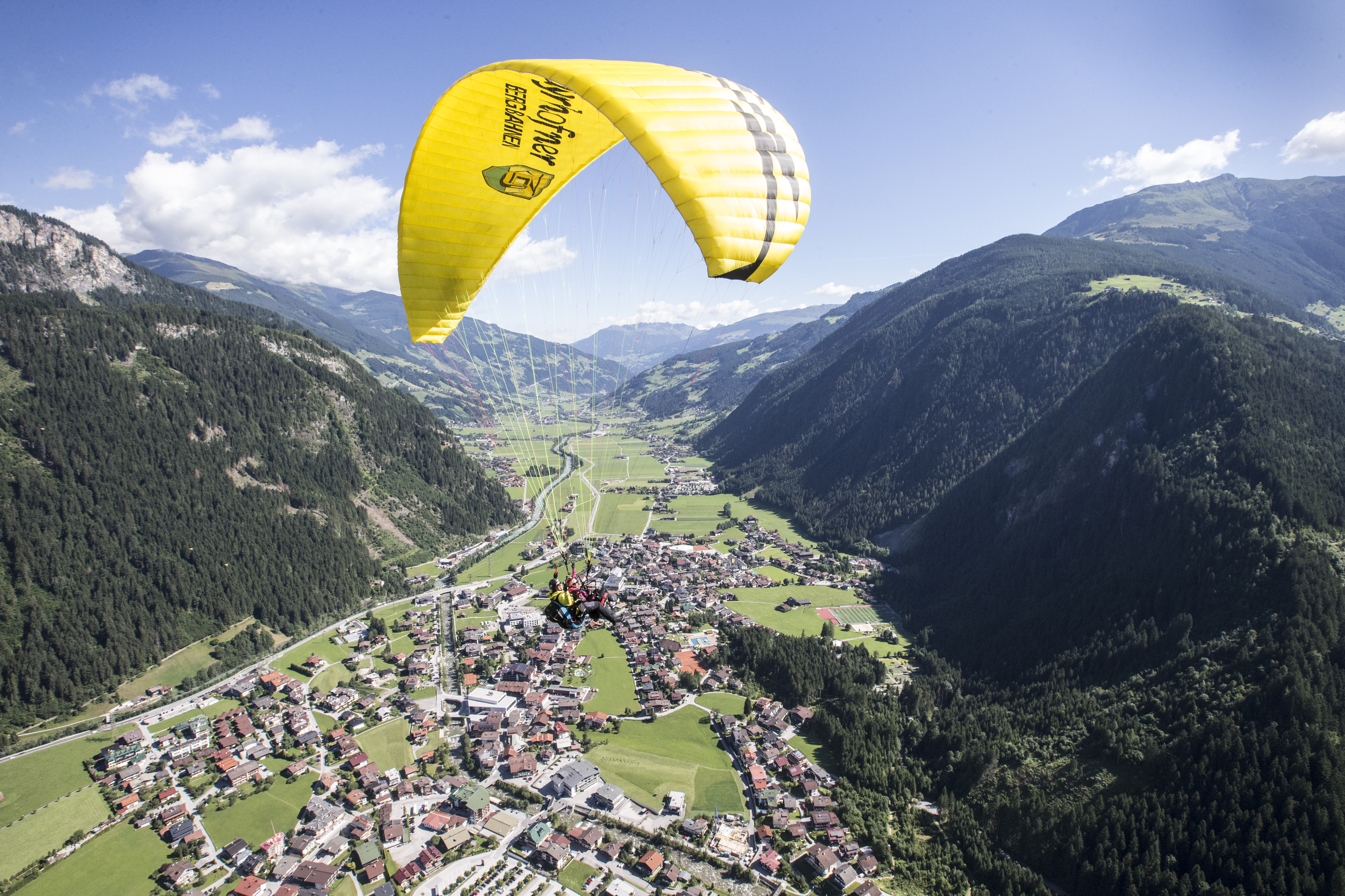 Paragliding © TVB Mayrhofen, Dominic Ebenbichler